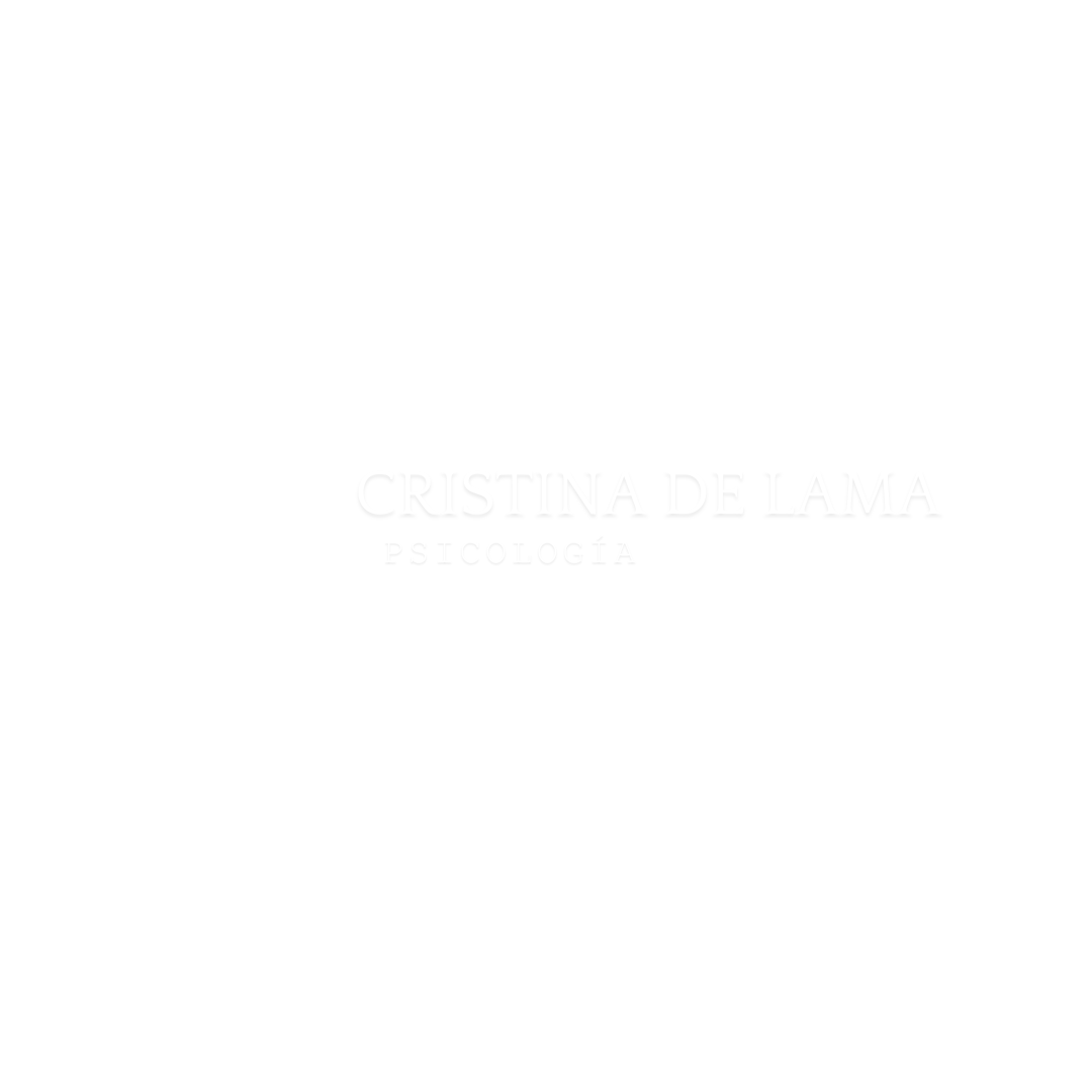 Logo de Cristina de Lama, psicóloga especializada en terapia emocional y bienestar en Tres Cantos, Madrid