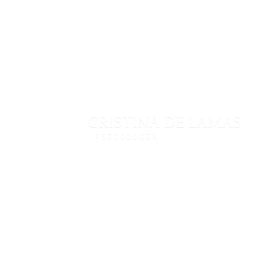 Logo de Cristina de Lama, psicóloga especializada en terapia emocional y bienestar en Tres Cantos, Madrid